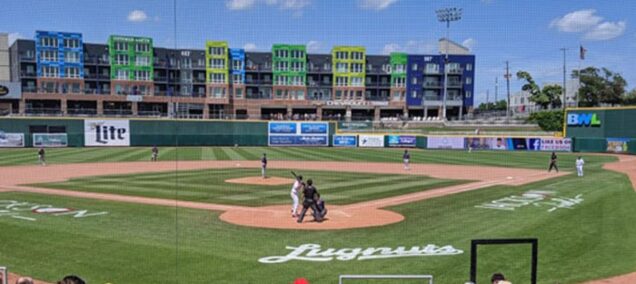 Lansing Lugnuts with kids