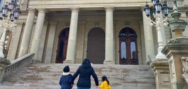 Michigan State Capitol steps - Lansing Family Fun