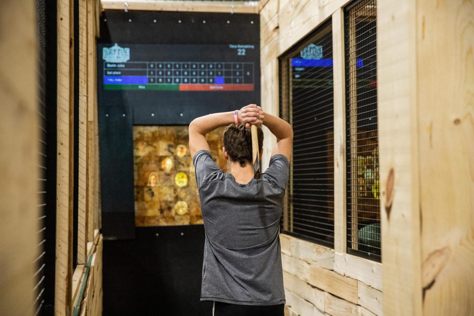 Adventurous Grand Rapids Date Nights - Ax Throwing