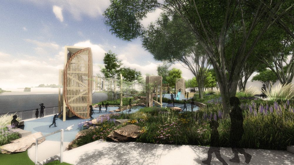Canal Street Park Grand Rapids VIRIDIS Design Group