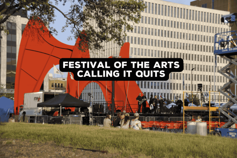 FESTIVAL OF THE ARTS CALLING IT QUITS