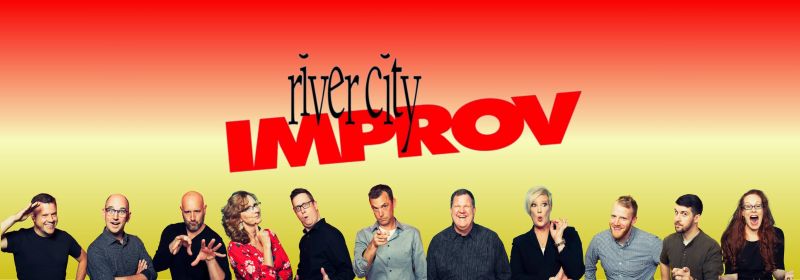 river city improv team logo sign - fb