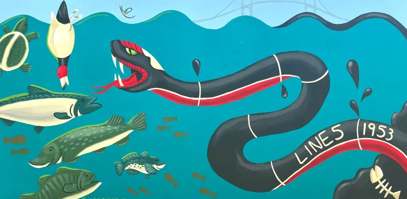 Enbridge-Line-5-mural