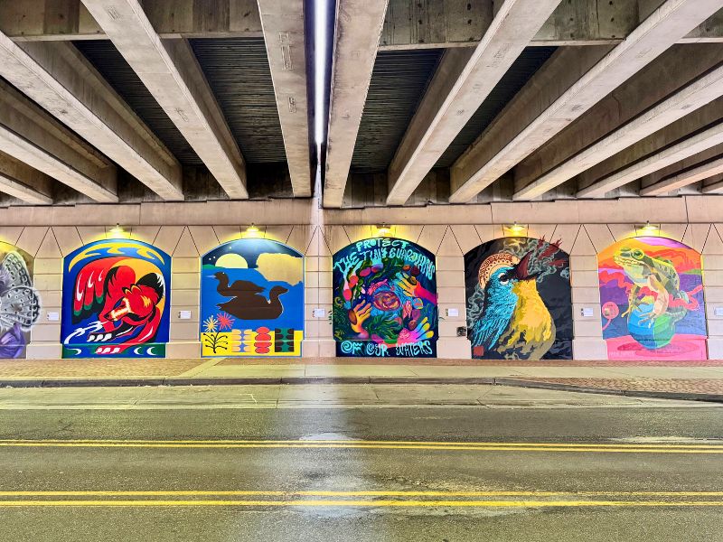 Sneak Peak Pleasant Peninsula Mural Festival