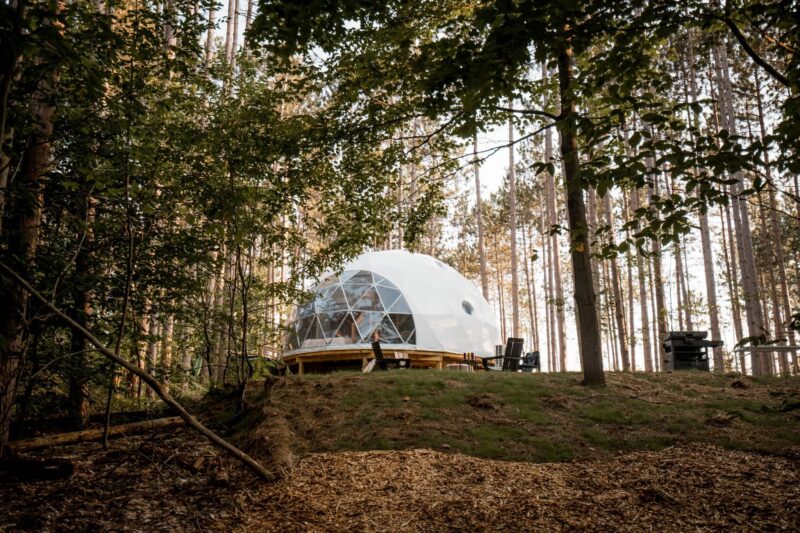 Glamp Michigan Dome Facebook