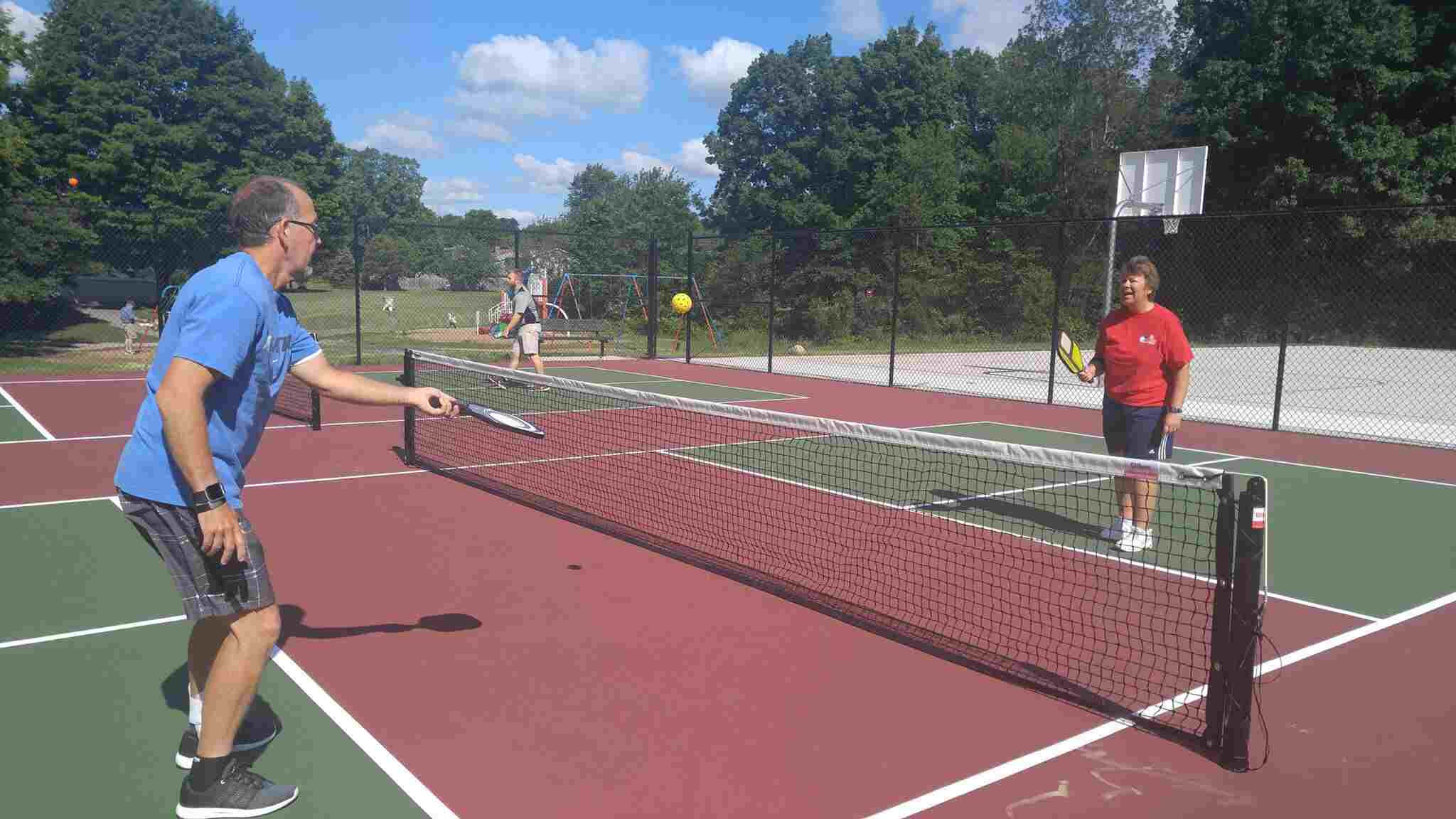 pickleball courts old farm park