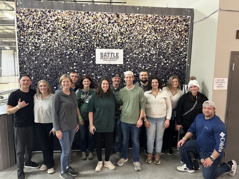 adults team retreat battle gr