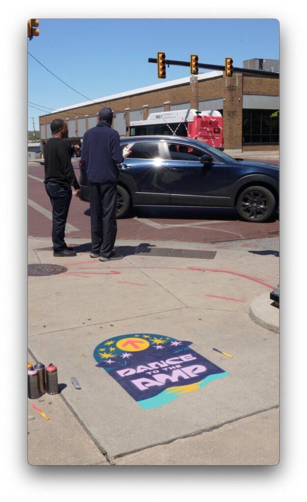 Dance To The Amg On Street Corner From Amber Cox