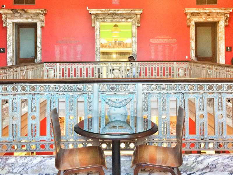 Grand Rapids Public Library Main Lobby Second Floor