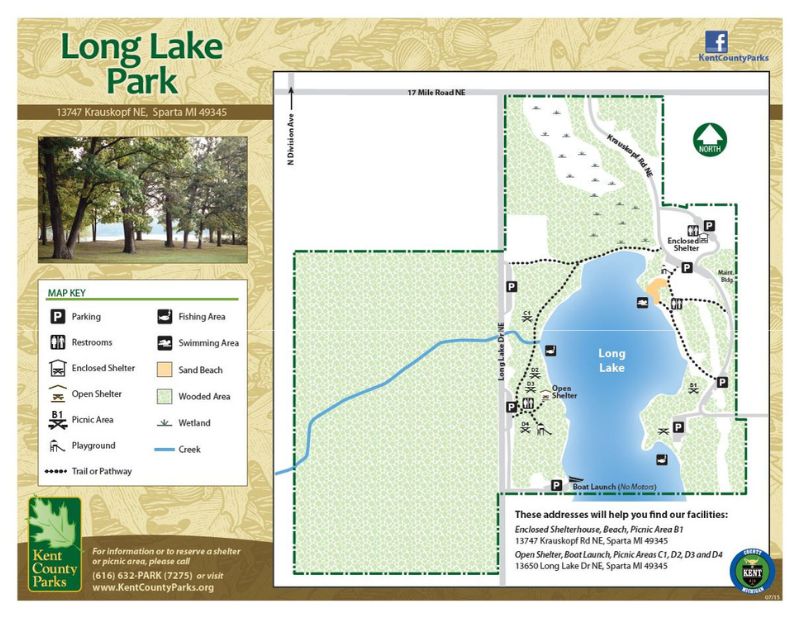 Long Lake Park Sparta MI