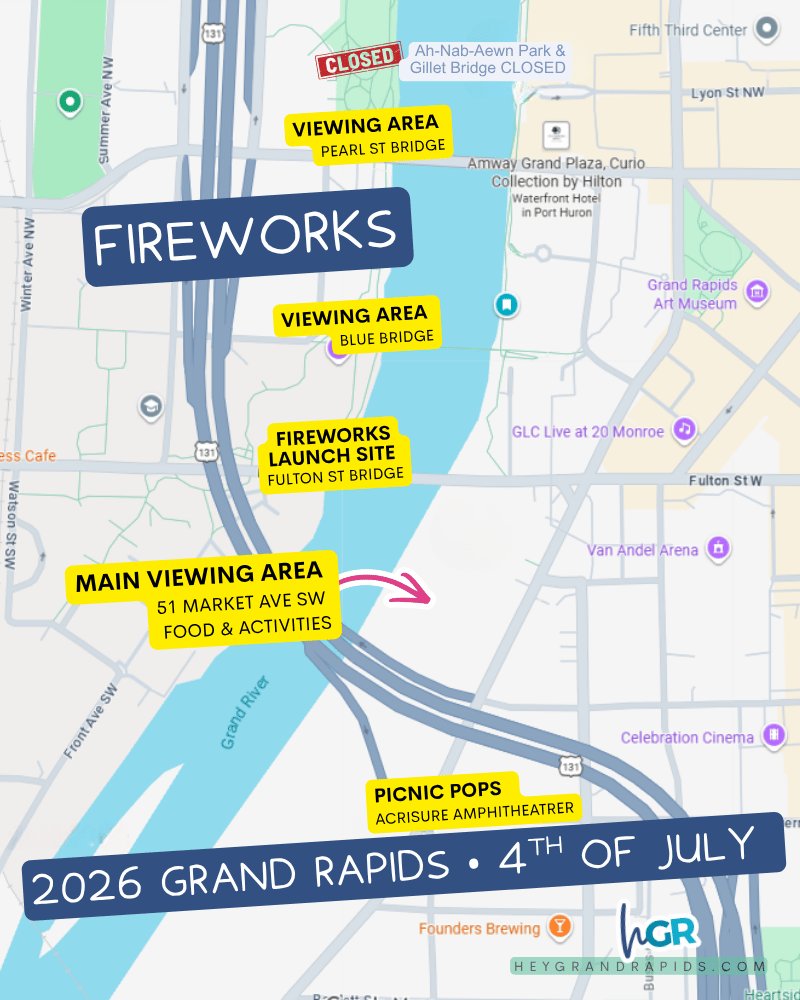 Grand Rapids 4th Of July Fireworks 2026 V3